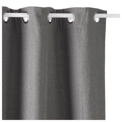 CURTAIN INSUL TIM GREY 140X260