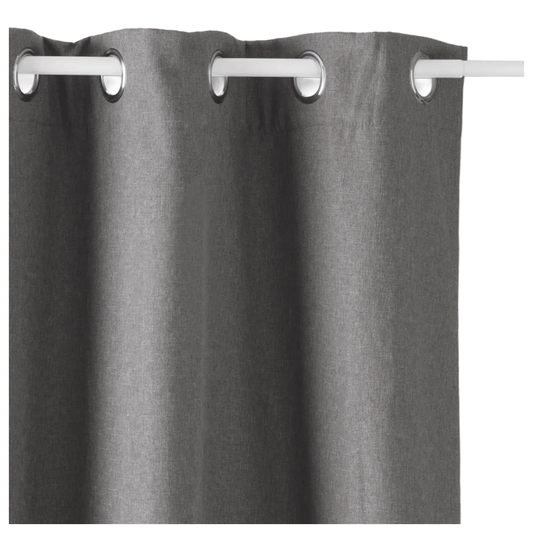 CURTAIN INSUL TIM GREY 140X260