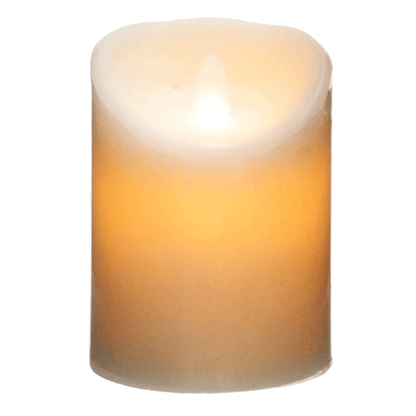 NIDO WHITE CREAM LED CANDLE
