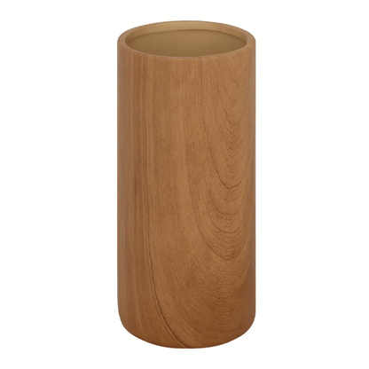 CYL CRMC VASE WOOD SAO H20