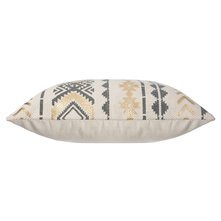 CUSHION COV GOLD ETNIK GR40X40