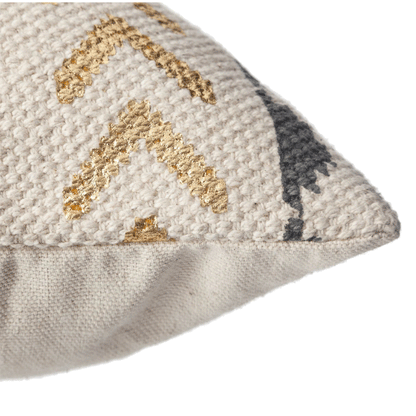 CUSHION COV GOLD ETNIK GR40X40