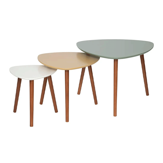 MILEO VEGETAL SIDE TABLE X3