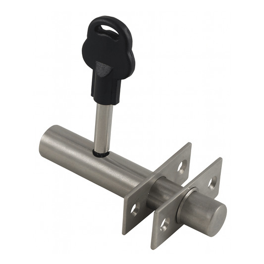 KLEIDARIA WC LOCK SATIN SUS304 L002