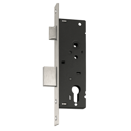 DOOR LOCK ALUMINIUM 25MM NO CYLINDER ISEO