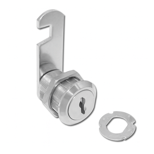 LOCK METAL.102 25MM NICKEL