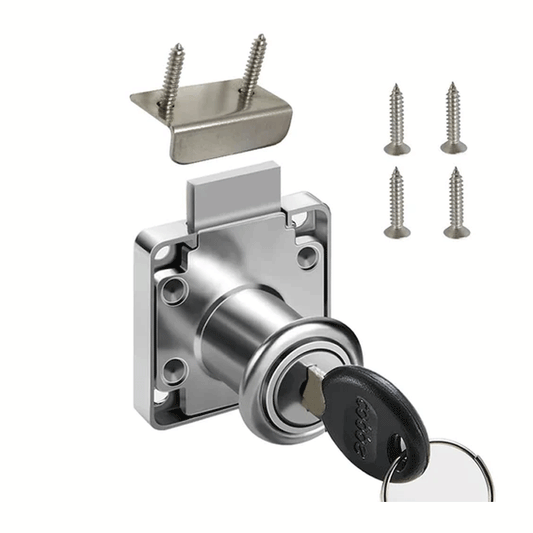 CABINET LOCK 137 32MM NICKEL
