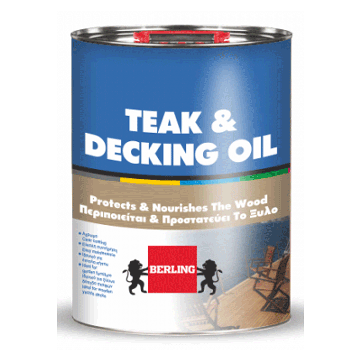 TEAK&DECKING OIL 0.750LT