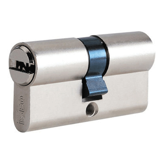 CYLINDER LOCK REPLACE AFM ISEO R6 40-40 5KEYS NICKEL