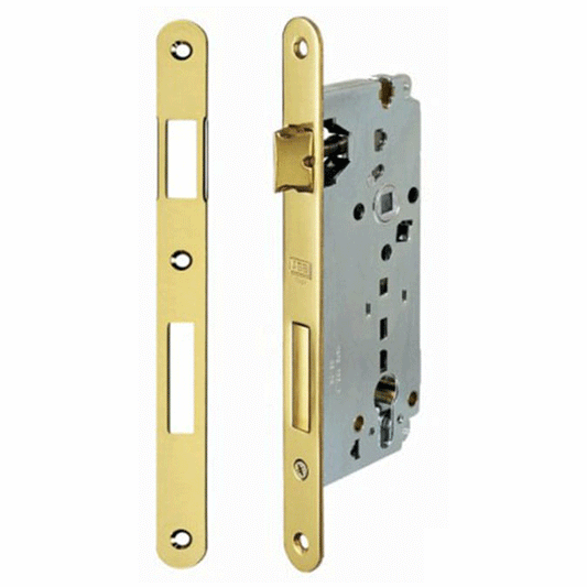 MORTICE LOCK AGB 60MM GOLD 572-60