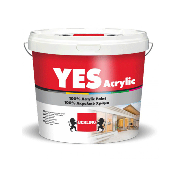 YES 100% ACRYLIC P104 MAGNOLIA 3LT