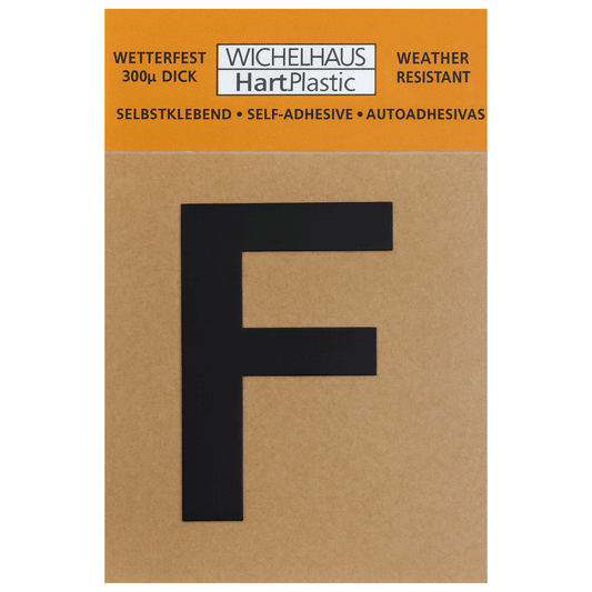 LETTERS SELF ADHESIVE 3CM [F]