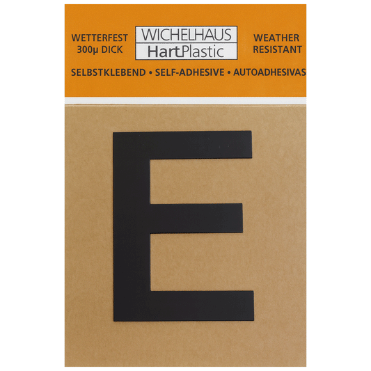 LETTERS SELF ADHESIVE 3CM [E]