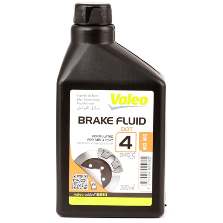 VALEO DOT 4 BRAKE FLUID 500ML