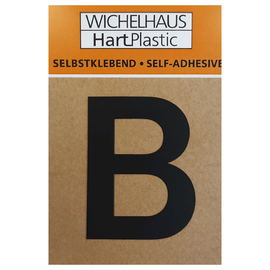 LETTERS SELF ADHESIVE 3CM [B]