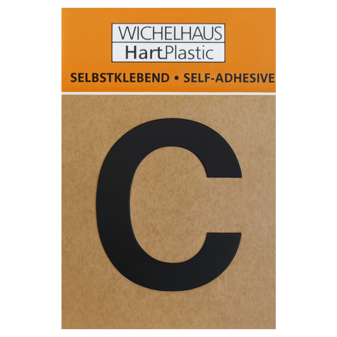 LETTERS SELF ADHESIVE 3CM [C]