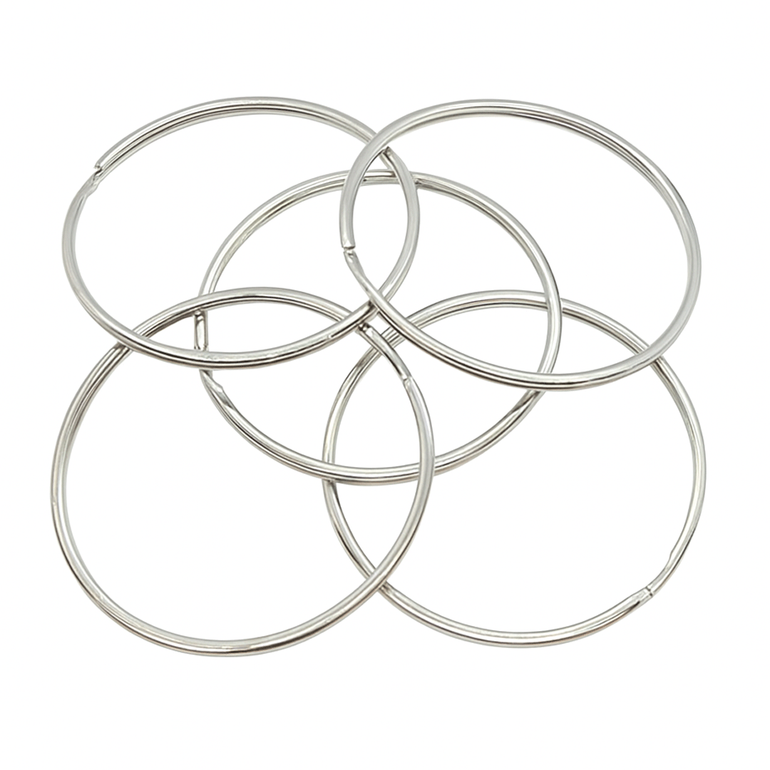 EXTRA KEY RING 34MM NICKEL