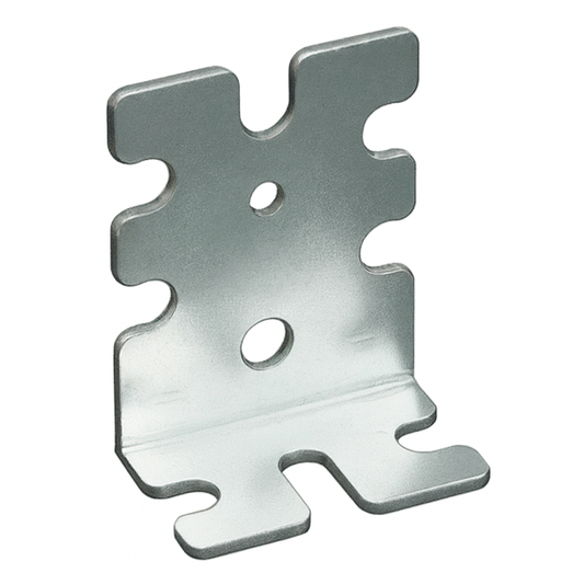 STRAIGHT PLATE UNIVERSAL WITH ANGLE 50X25X2MM NICKEL