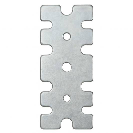 STRAIGHT PLATE UNIVERSAL 41X72X2MM NICKEL