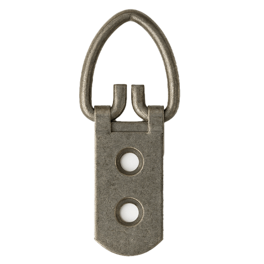 HANGERS HEAVY TWO HOLE ZINC 4PCS