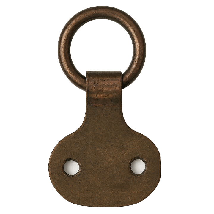 PLATE RING 15 BRONZE TWO HOLE 4PCS