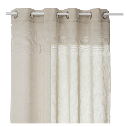 NET CURTAIN SAB LINEN 140X240