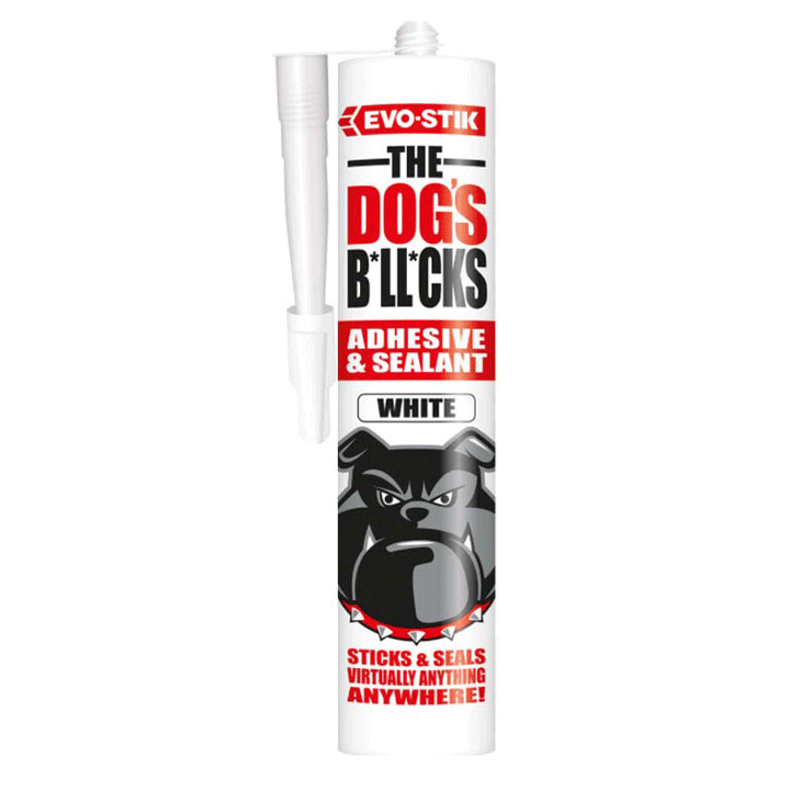 EVO-STIK DOG'S B*LL*CKS WHITE