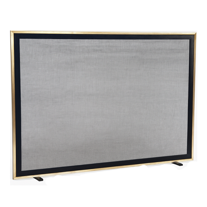 FIRE PLACE SCREEN BLACK