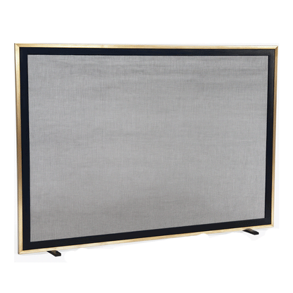 FIRE PLACE SCREEN BLACK