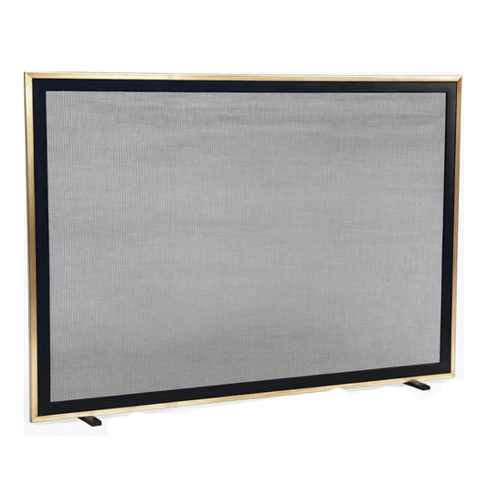 FIRE PLACE SCREEN BLACK