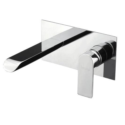 SECRET WASH BASIN WALL CONCEALED MIXER SET WITH VALVES CHROME PD35-04C