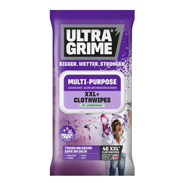 ULTRAGRIME LIFE MULTI-PURPOSE 40XXL CLOTHWIPES