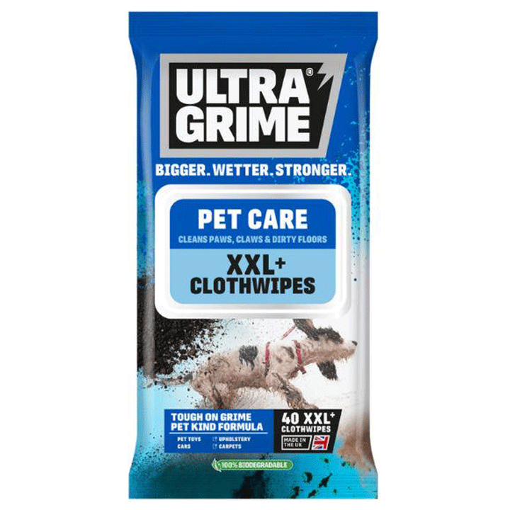 ULTRAGRIME LIFE PET CARE 40XXL CLOTHWIPES