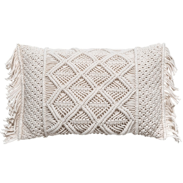 CUSHION MACRAME 30X50