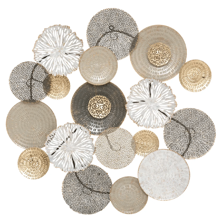 MET WALL DECO LEANA 80X79