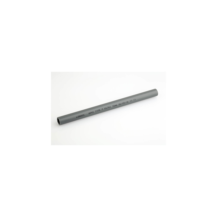 PIPE UPVC GREY 20X4M LORDOS K6742