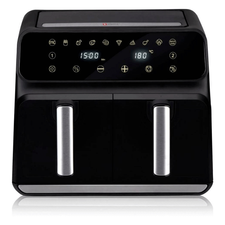 DOUBLE AIRFRYER 8L 230V 1700W