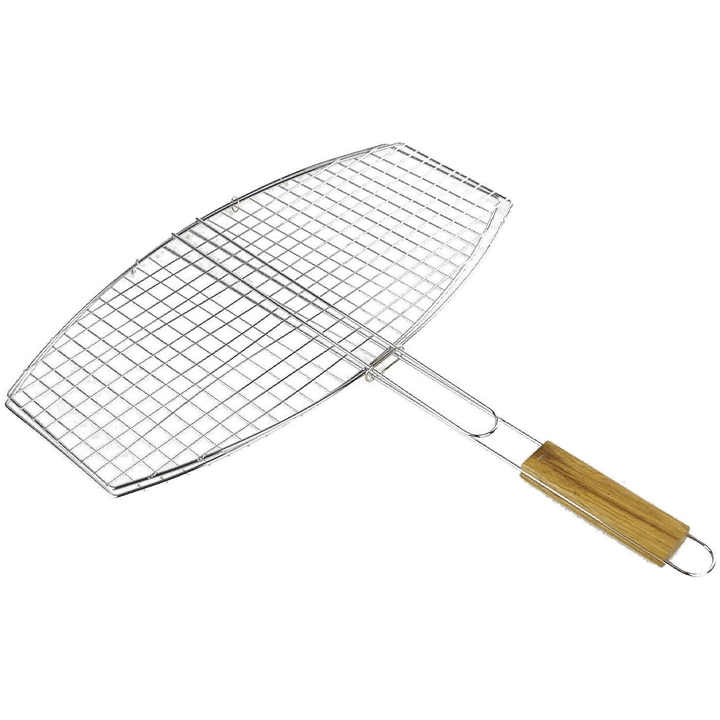BBQ GRILL BASKET 55X45X1,5 OVAL