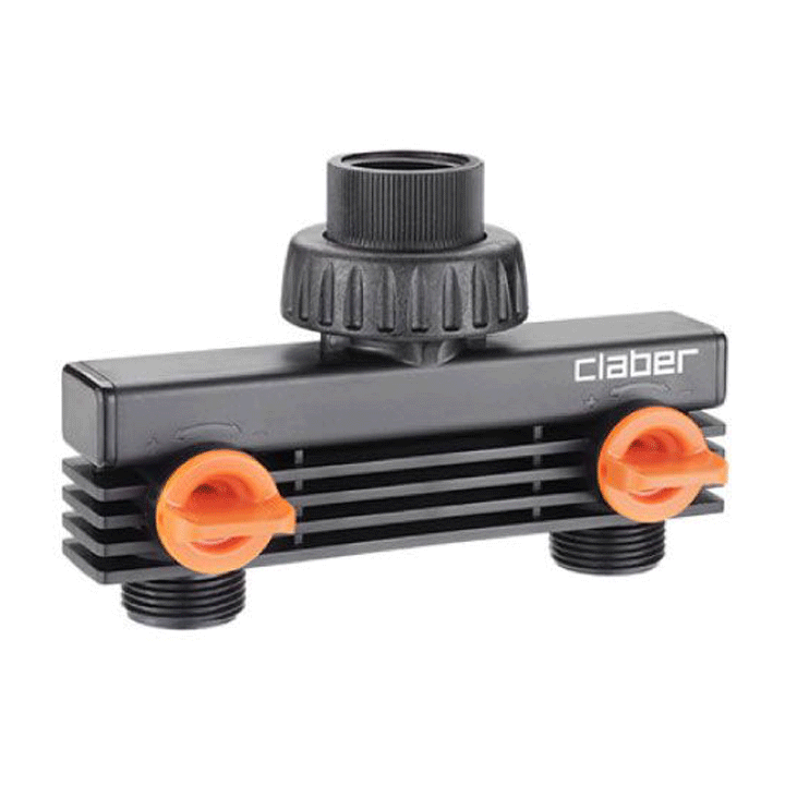 3/4"  M. THREADED 2 WAY ADAPTER BL