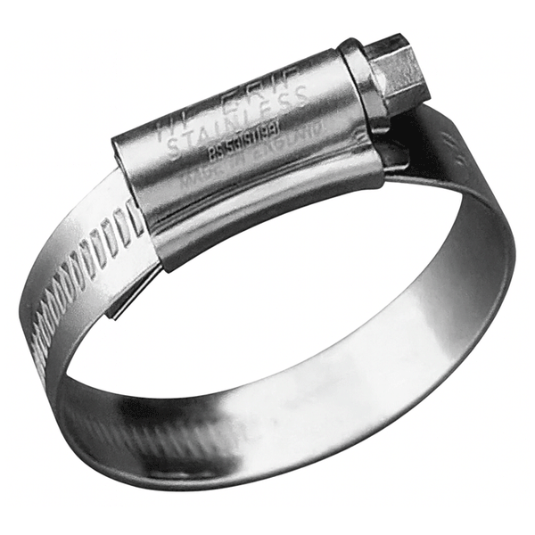 HOSE CLIPS 40MM ZINC PLATED 4PCS