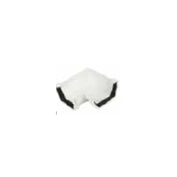 GUTTER ELBOW PLASTIC WHITE