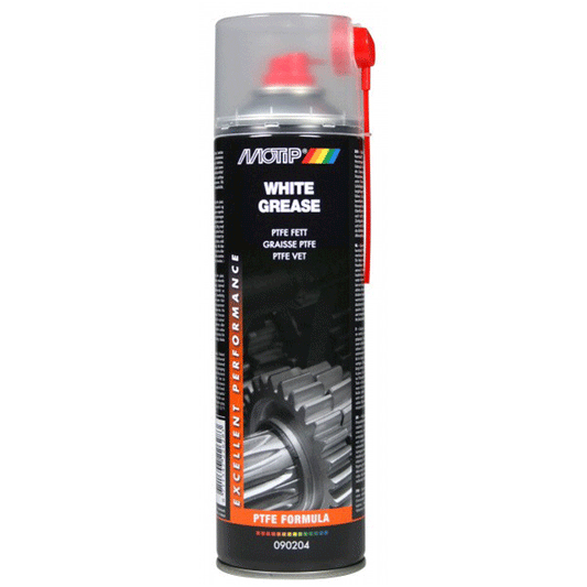 MOTIP WHITE GREASE SPRAY-PTFE 500ML