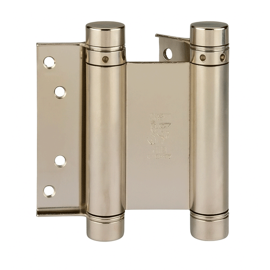 DOUBLE ACTING SPRING HINGES 10CM PAIR