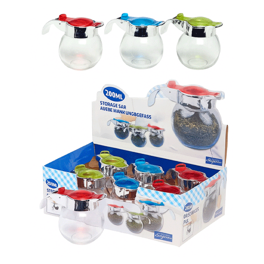 STORAGE JAR 200ML 3ASS