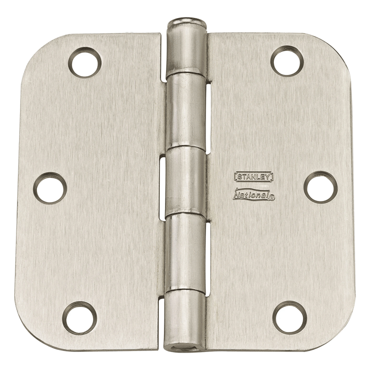 HINGE NICKEL BB MAT 3X3 ROUND 2PCS