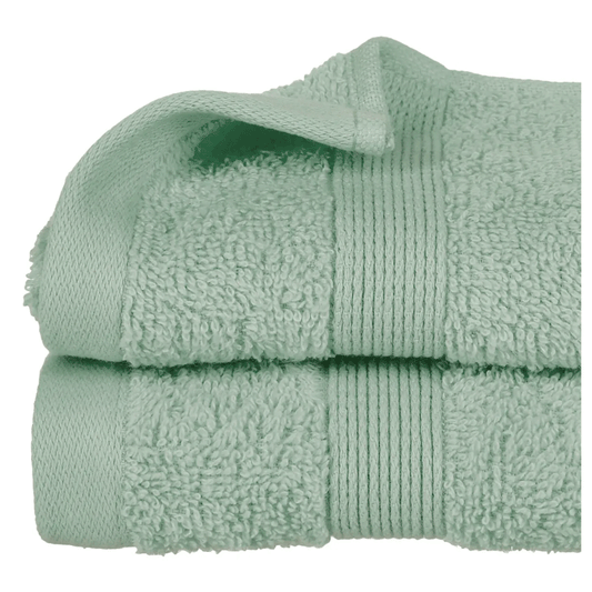 GUEST TOWEL 450 CELADON GREEN 30X50