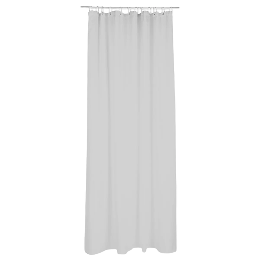SHOWER CURTAIN WHITE 180X200