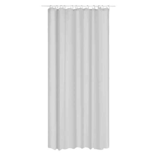 SHOWER CURTAIN WHITE 180X200