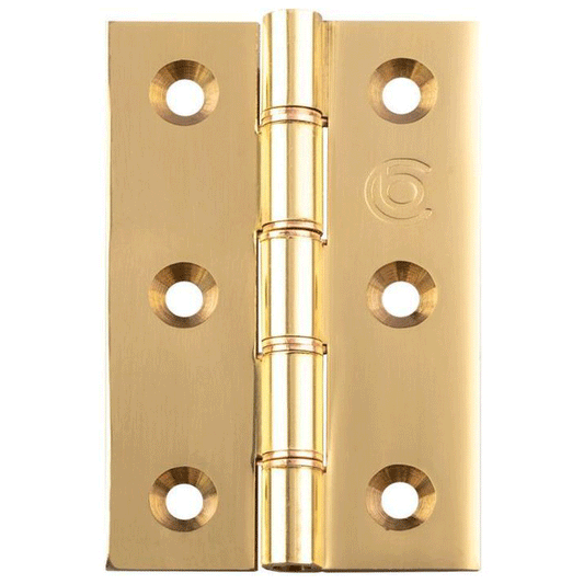 BUTT HINGE 3X3X2 2BB BRASS