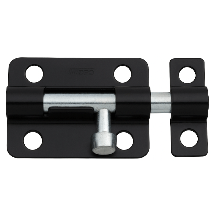 IRON TOWER BOLT 6" BLACK